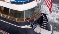 Golf Charter Yacht Stargazer -  Swim Platform